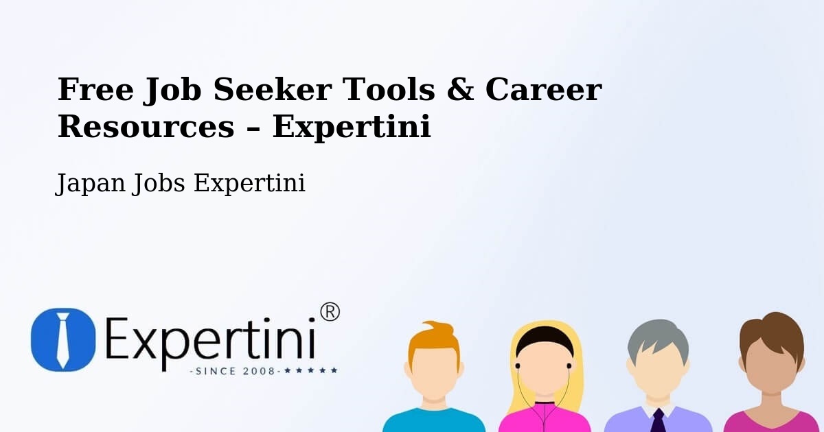 Free Job Seeker Tools & Career Resources – Toyohashi - Toyohashi, Japan Jobs Expertini