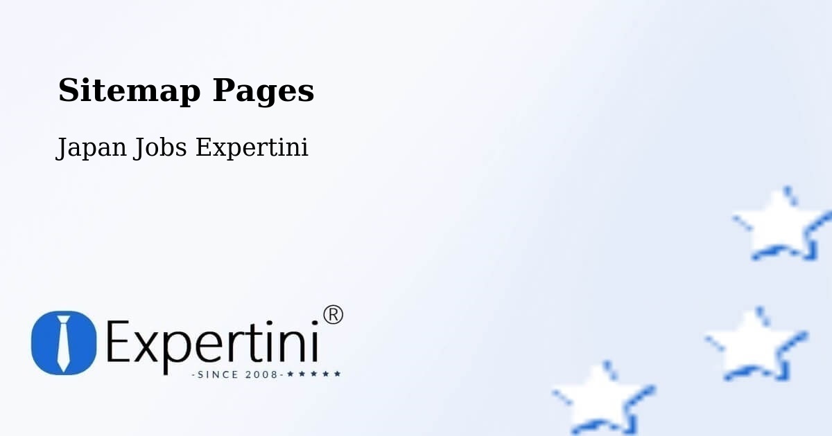 Sitemap Pages - Toyohashi - Japan Jobs Expertini