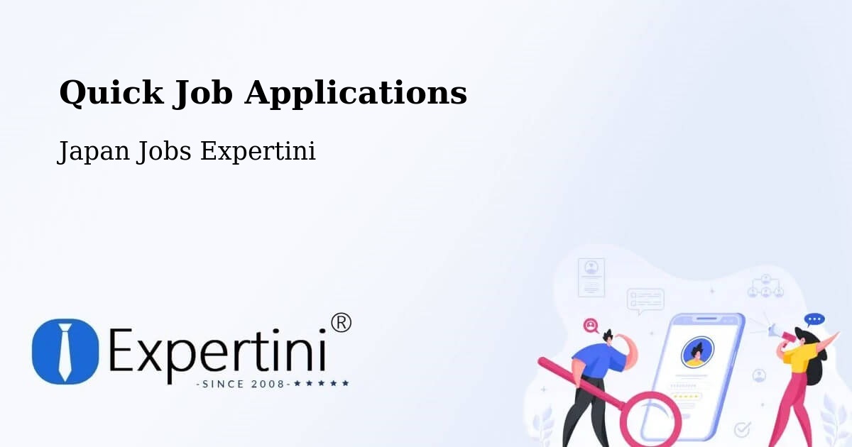 Quick Apply Feature – Toyohashi - Japan Jobs Expertini